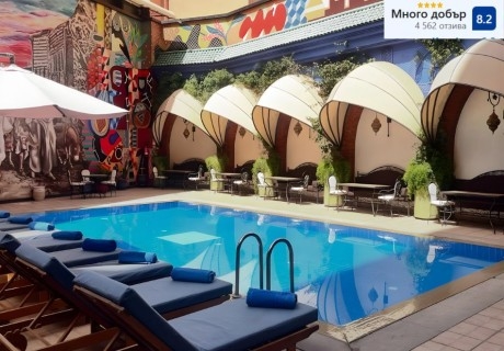 Мароко 2025 - 2026г.! Полет от София + 3 нощувки на човек със закуски и вечери в хотел Blue Sea le Printemps 4*. Възможност за допълнителни екскурзии