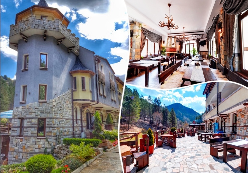 Релакс в Родопите! Нощувка със закуска за двама в Замъка Хорлог, Триград