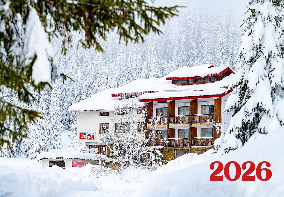 Нова година в Пампорово! 2 или повече нощувки на човек със закуски и вечери, едната празнична с DJ + сауна и джакузи от Хотел Елица