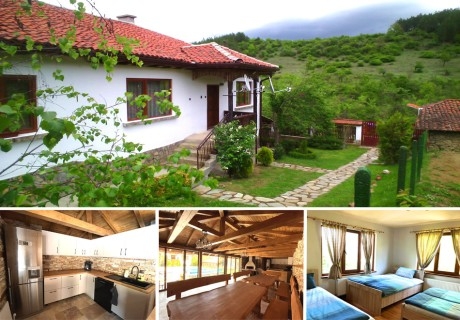 Почивка, край Кюстендил! Нощувка в самостоятелна къща с капацитет за 13 човека и ползване на барбекю и пещ на дърва от Къща за гости Чардака, с. Невестино