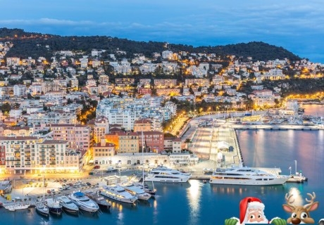 Коледни базари в Ница, Франция + обиколка на Грас, Кан и Ница! Самолетен билет + 3 нощувки на човек със закуски