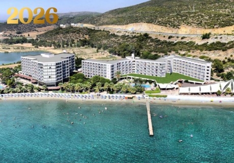 Нова Година в Tusan Beach Resort 5*, Кушадасъ, Турция! Автобусен транспорт + 4 Аll Inclusive нощувки на човек. Доплащане за Новогодишна вечеря!