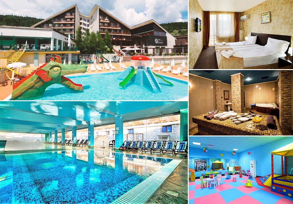 Нощувка на база All inclusive light или със закуска и вечеря с възможност за обяд на човек + МИНЕРАЛЕН басейн и релакс център в хотел Селект 4*, Велинград