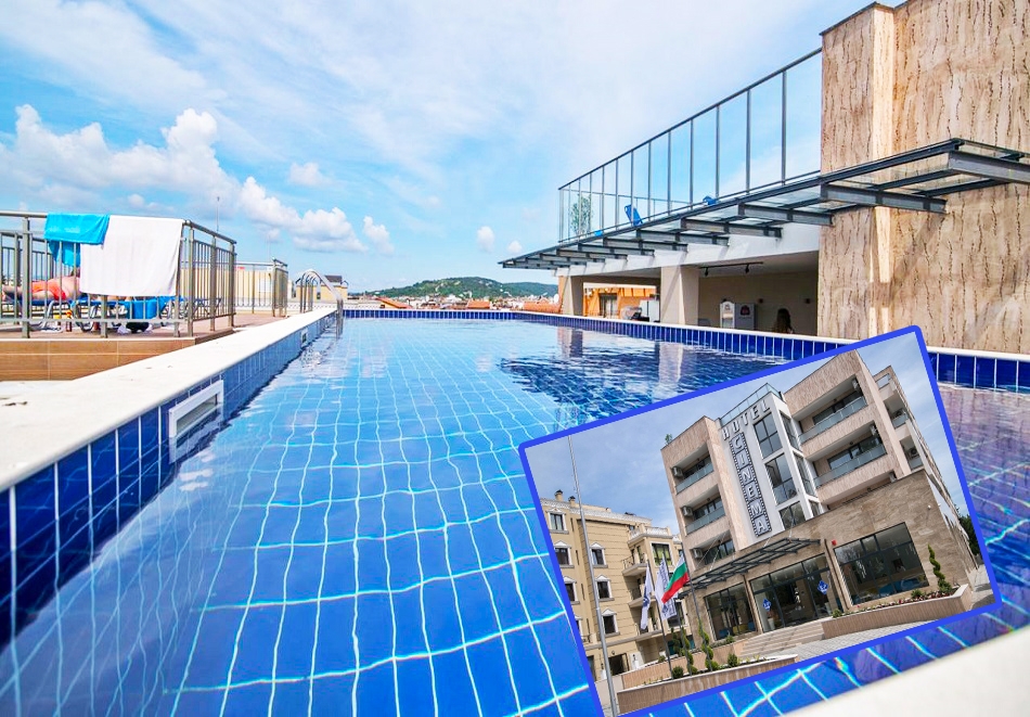 Ранни записвания за море 2026 в Приморско! Нощувка на човек със закуска, закуска и вечеря или ULTRA All inclusive + басейн в хотел Синема 4*. Дете до  12г. - Безплатно!