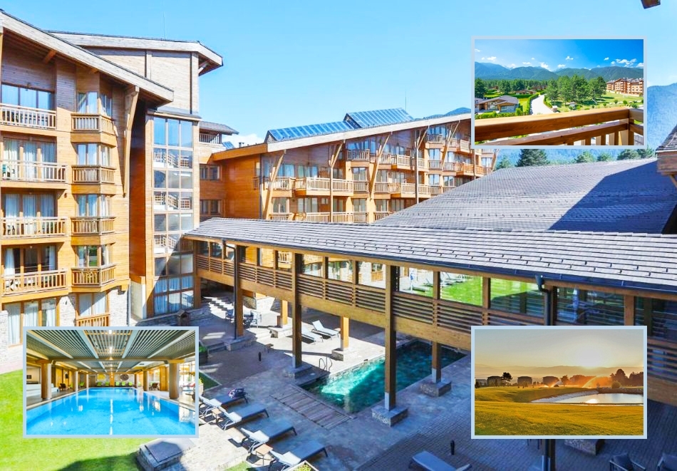 Никулден в Разлог! 2 нощувки на човек на база All inclusive + 3 басейна и спа зона в комплекс Пирин Голф & Кънтри клуб 4*