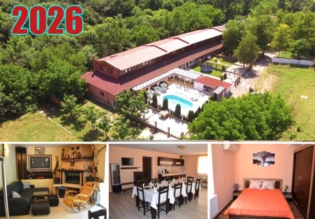 Нова година, до Свищов! 3 нощувки в самостоятелна и оборудвана къща за 10, 11 или 16 човека от Комплекс Манастирски Чифлик