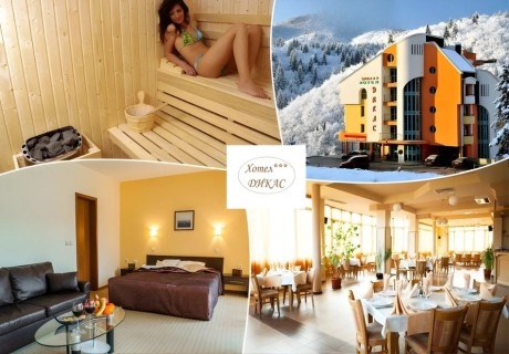 Нова година в Смолян! 2, 3 или 4 нощувки на човек със закуски и Празнична вечеря с програма и DJ в хотел Дикас