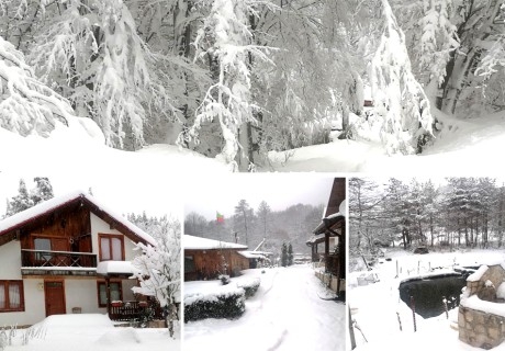 Почивка край Разлог! Нощувка на човек със закуска или закуска и вечеря от Комплекс Шипоко, м. Предела