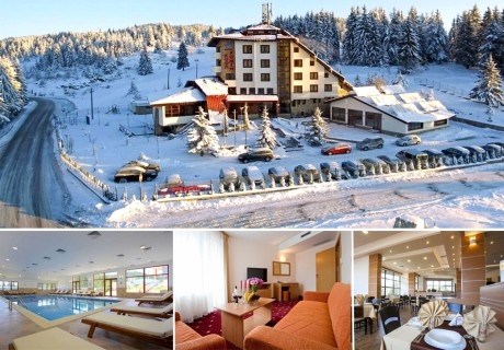 СКИ почивка в Пампорово! Нощувка на човек със закуска и вечеря + топъл закрит басейн и релакс зона от хотелски комплекс КООП Рожен