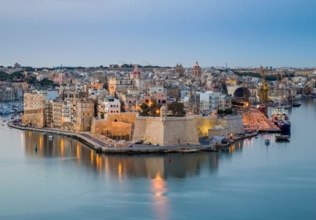 30.11 Малта с полет от Варна + 3 нощувки със закуски на човек в Topaz Hotel. Възможност за посещение на о-в Гозо, трите древни града, Мдина и Рабат.