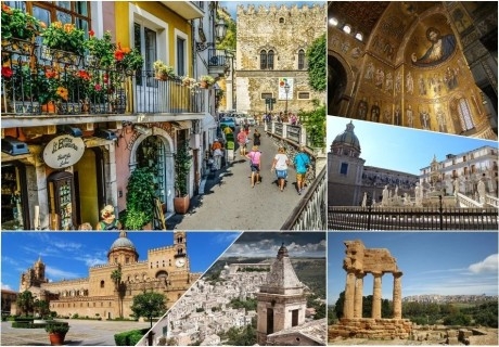 Сицилия от А до Я! Самолетен билет от София + 7 нощувки на човек със закуски и вечери + богата програма с 6 туристически обиколки