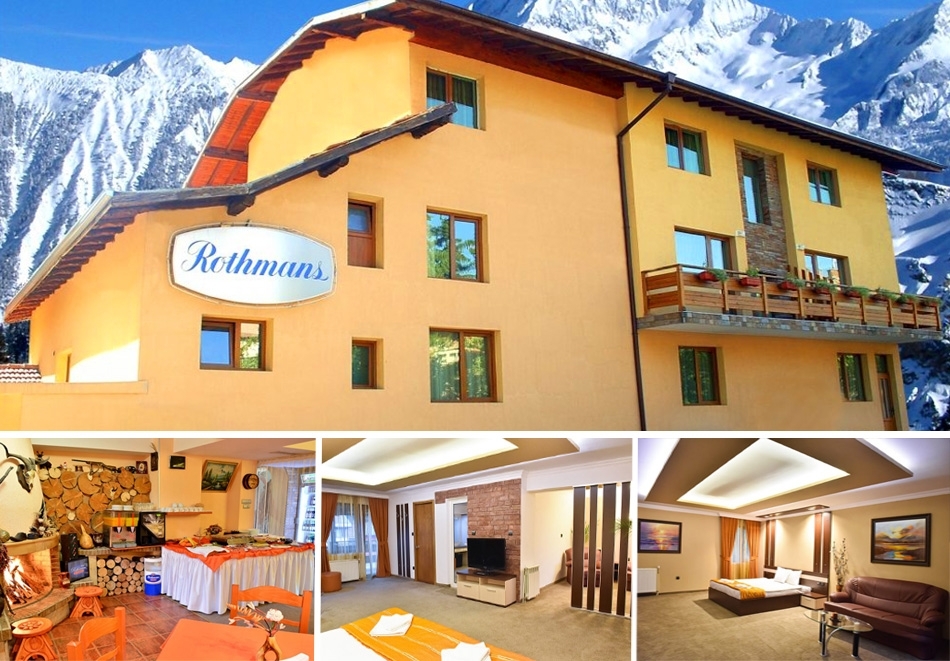 Нощувкa на човек със закускa или закуска и вечеря от Къща за гости Ротманс***, Банско