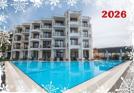 Нова 2026 година в Балчик: 3 нощувки на човек със закуски и вечери, едната празнична + релакс зона от Комплекс Самара