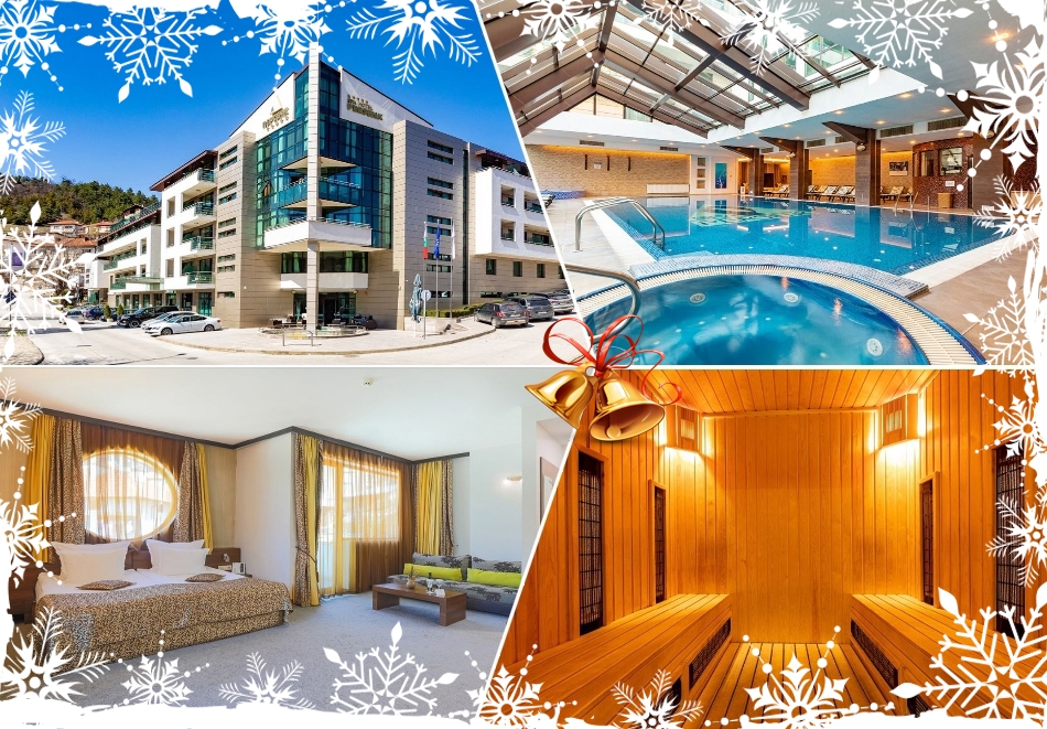 Коледа в Девин: 3 нощувки за двама със закуски, 1 празничен обяд и вечери, едната празнична + минерални басейни и СПА пакет от СПА хотел Персенк***** Коледа в Девин: 3 нощувки за двама със закуски, 1 празничен обяд и вечери, едната празнична + минерални басейни и СПА пакет от СПА хотел Персенк*****