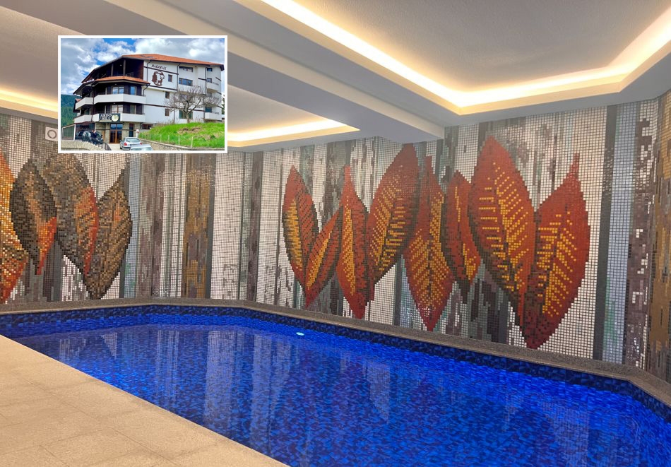 Нощувка за двама със закуска и вечеря + басейн и релакс зона и комплимент в стаята от хотел АрдоХил, Сърница до яз. Доспат