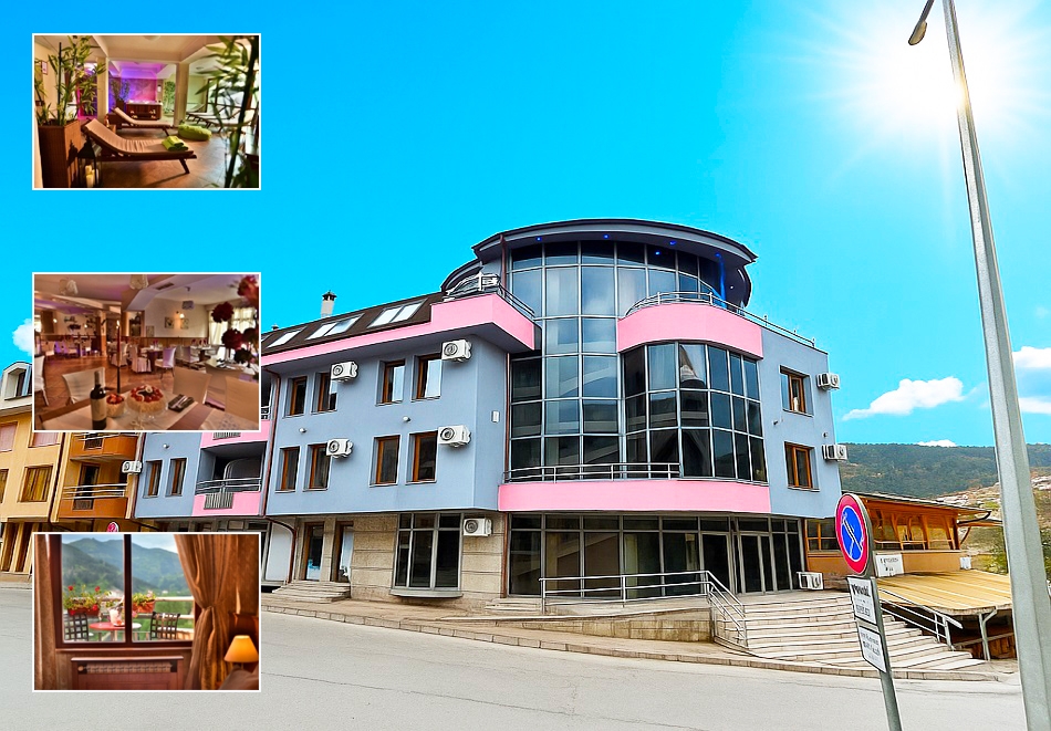 Релакс в Девин: Нощувка на човек със закуска с възможност за обяд и вечеря + джакузи и релакс зона в семеен хотел Елит Релакс