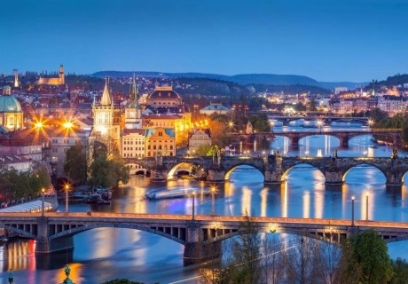 Почивка в Златна Прага, Чехия: Самолетен билет от София + 4 нощувки на човек със закуски в Olympik Hotel 4* + възможност за допълнителни екскурзии