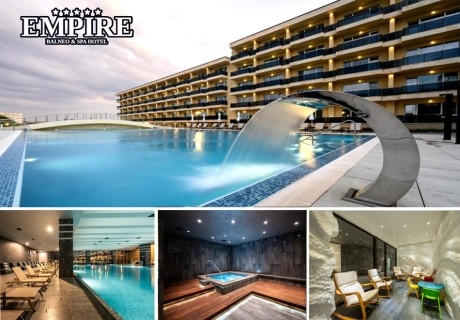 От януари в Хисаря! Нощувка на човек със закуска и вечеря + вътрешни минерални басейни и СПА зона от СПА хотел Империя*****