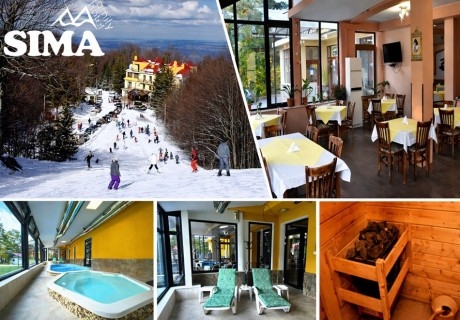 Почивка до Троян: Нощувка на човек със закуска + вътрешен басейн и джакузи от Семеен хотел Сима, местност Беклемето
