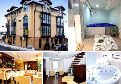 Почивка в Банско: Нощувка на човек със закуска + парна баня и сауна от Семеен хотел Елица