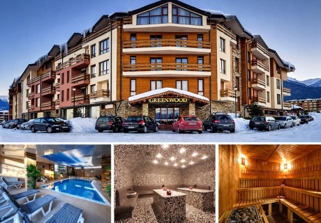 Почивка в Разлог: Нощувка на човек със закуска или закуска и вечеря + топъл вътрешен басейн и релакс зона от хотел Грийн Ууд Ризорт и СПА****