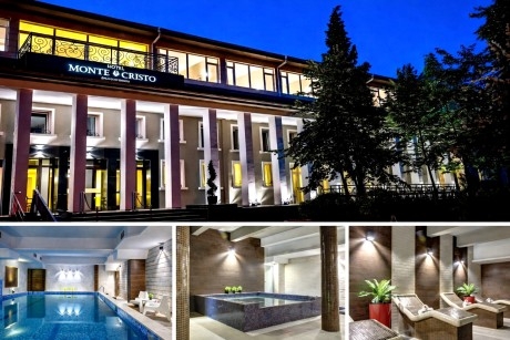 Промоция за почивка в Благоевград: 3 нощувки на човек на цената на 2 със закуски и вечери + минерален басейн и релакс зона от хотел Монте Кристо