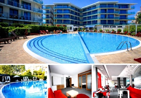 МОРЕ 2026г. в Слънчев бряг: 5 нощувки на човек на база All Inclusive от Апарт хотел Синя Ривиера