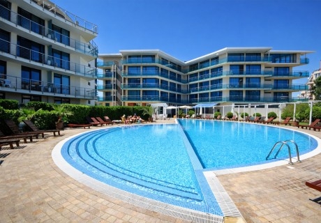 Море 2026г. в Слънчев бряг: Нощувка на човек на база All Inclusive в Апарт хотел Синя Ривиера, Слънчев бряг