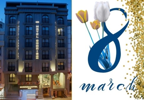 За 8 Март в SORRISO HOTEL DUE****, Истанбул, Турция! 2 нощувки на човек със закуски + Празнична вечеря с програма + СПА. Собствен транспорт.