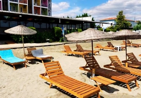 На първа линия в Odrys Beach Hotel & Resort, Текирдаг, Турция! Автобусен транспорт + 5 нощувки на човек със закуски и вечери
