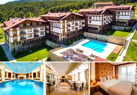 Почивка в Банско: 2 или 3 нощувки на човек със закуски или закуски и вечери + басейн и уелнес пакет от хотел Грийн Лайф