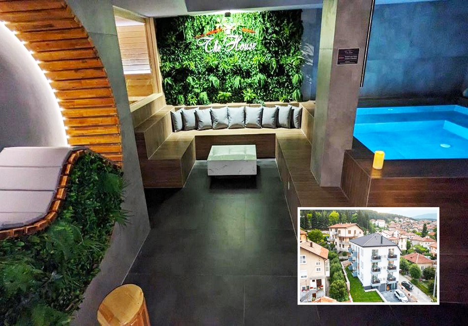 Почивка във Велинград: Нощувка на човек + ползване на джакузи, сауна и релакс зона в апартаменти за гости Дъ Хаус