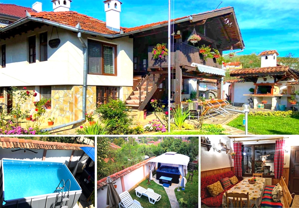 Почивка в гр. Елена: Нощувка с самостоятелна къща за 8 човека и ползване на оборудвана кухня и барбекю от Къща за гости Дядовата къща