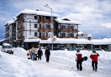 Почивка в Банско: Нощувка на човек с възможност за закуска и вечеря + релакс зона от хотел Думанов