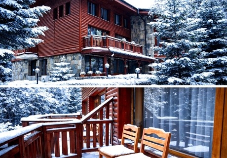 Почивка в Боровец: Нощувка на човек със закуска и възможност за обяд, вечеря, медицински преглед с процедури, сауна и парна баня от хотел Калина