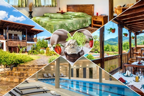 Релакс край Елена: Нощувка на човек със закуска и вечеря + басейн и релакс център в семеен хотел Еленски Ритон