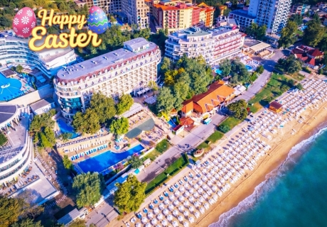 Великден в Златни пясъци: 3 нощувки на човек на база All inclusive + басейни, релакс зона и анимация в хотел Елпида Бийч****