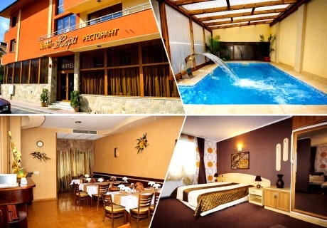 Почивка от април във Велинград: Нощувка на човек със закуска и вечеря + минерален басейн и парна баня от семеен хотел Жери