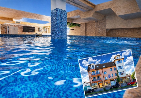 Релакс в село Баня до Банско: Нощувка на човек + минерален басейн и релакс пакет в Комплекс Баня Аква Ризорт