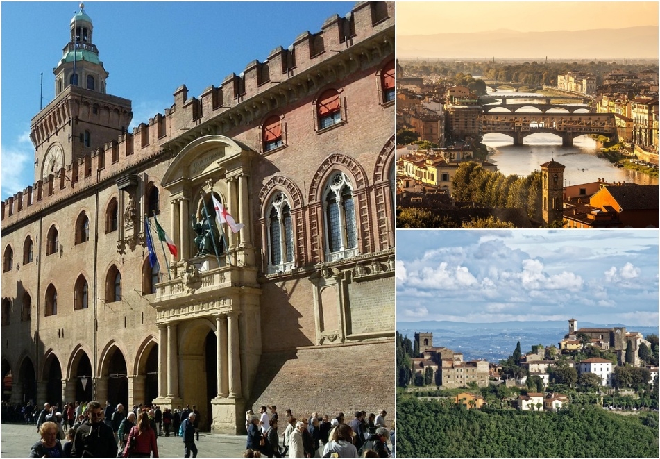 Екскурзия до Тоскана, Италия:  Полет от Варна + 4 нощувки на човек със закуски и 3 вечери + програма в Болоня и Флоренция! Възможност за посещение на Чинкуе Терре, Пиза и Сиена