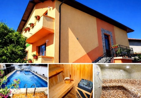 Почивка във Велинград: Нощувка на човек със закуска и вечеря + минерален басейн и релакс пакет от хотел Далиа