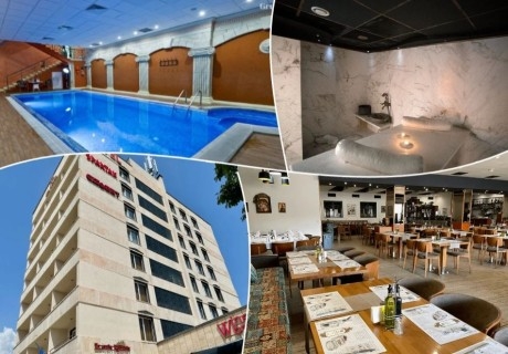 Релакс в Сандански: 5 нощувки на човек със закуски и 1 физиотерапия по избор + вътрешен, външен басейн и СПА от Спа хотел Спартак****