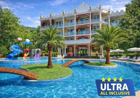 Море 2026 в Балчик: Нощувка на човек на база Ultra All inclusive + 2 басейна, релакс зона и анимация в хотел Елит Палас и СПА****