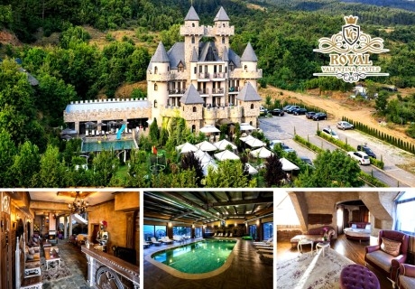 Почивка край Огняново: Нощувка на човек със закуска + басейн с минерална вода и релакс зона от хотел Роял Валентина Касъл