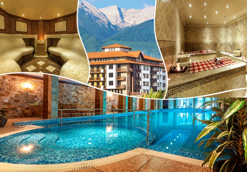 Релакс в Банско: Нощувка за двама със закуска с възможност за вечеря + басейн и спа център в Комплекс Гранд Рояле и СПА****