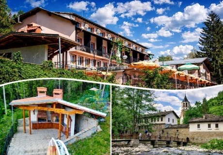 Релакс край Дряново: Нощувка, нощувка със закуска или със закуска и вечеря и с възможност за обяд за двама в комплекс Поп Харитон