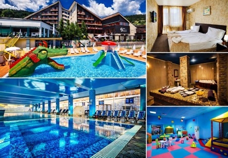 Релакс във Велинград: Нощувка на база All inclusive light или със закуска и вечеря с възможност за обяд на човек + МИНЕРАЛЕН басейн и релакс център в хотел Селект 4*