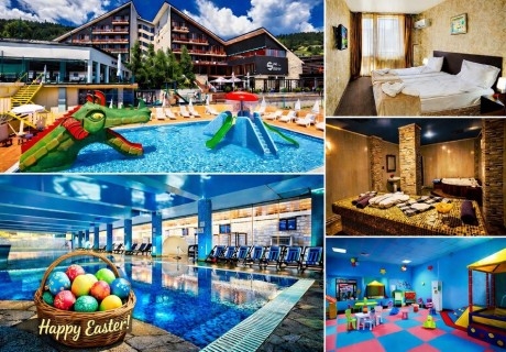 Великден във Велинград: 3 нощувки на човек със закуски, обеди и вечери + празничен обяд + МИНЕРАЛЕН басейн и релакс център в хотел Селект 4*