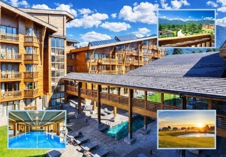 Ски и релакс в Разлог: Нощувка на човек на база All inclusive + 4 басейна и спа зона в Пирин Голф & Кънтри клуб 4*