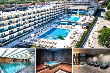 24-ти май в Хисаря: Нощувка на човек със закуска и вечеря + външни, вътрешни минерални басейни и СПА зона от СПА хотел Империя*****